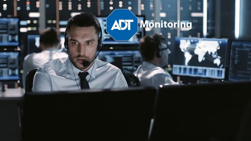 ADT monitoring center operator